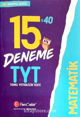 YKS TYT Matematik 15x40 Deneme