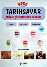 KPSS Tarihsavar Tamamı Çözümlü Soru Bankası (Lisans-Önlisans-Ortaöğretim)