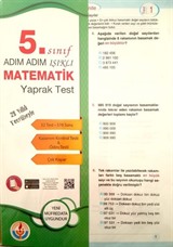 5. Sınıf Adım Adım Işıklı Matematik Yaprak Test