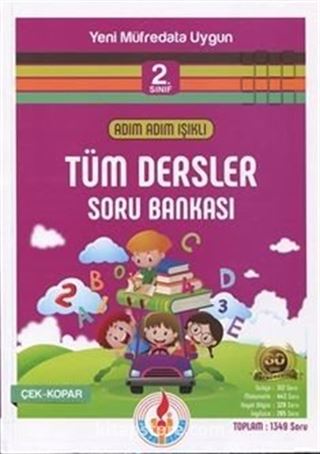 2. Sınıf Adım Adım Işıklı Tüm Dersler Soru Bankası