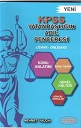 2018 KPSS Vatandaşlığın Adil Penceresi Lisans Önlisans Konu Anlatımı Soru Cevap