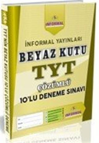 TYT Beyaz Kutu 10'lu Çözümlü Deneme Sınavı