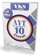 YKS 2. Oturum AYT 10 Deneme Eşit Ağırlık Öğrencileri İçin