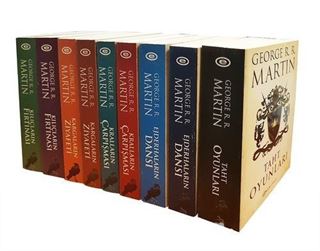 A Game Of Thrones / Taht Oyunları Seti (9 Kitap) (Kutulu)