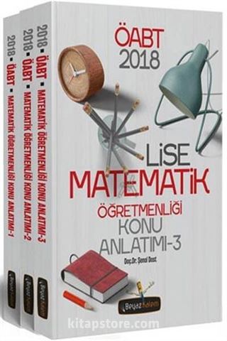 2018 ÖABT Lise Matematik Öğretmenliği Konu Anlatımı Modüler Set