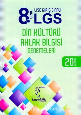 8. Sınıf LGS Din Kültürü Ahlak Bilgisi Denemeleri