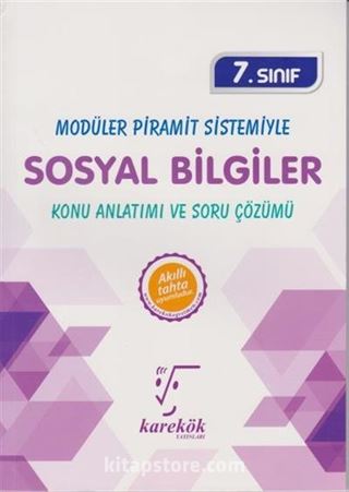 7. Sınıf Sosyal Bilgiler Modüler Piramit Sistemiyle Konu Anlatımı ve Soru Çözümü