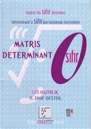 Matris Determinant Sıfır