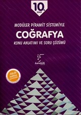 10. Sınıf Coğrafya Konu Anlatımlı ve Soru Çözümü Modüler Piramit Sistemiyle