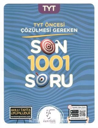 TYT Öncesi Çözülmesi Gereken Son 1001 Soru