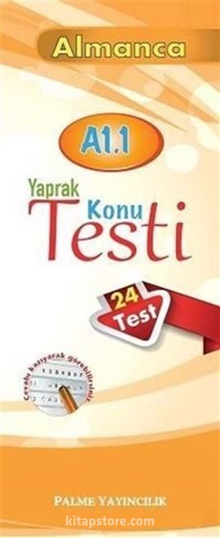 Almanca Yaprak Test A 1.1