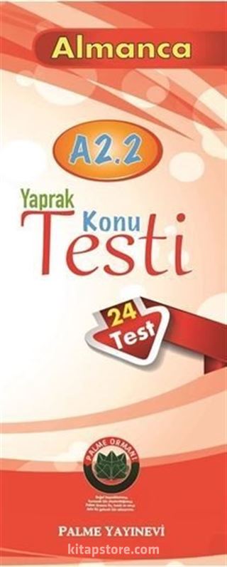 Almanca Yaprak Test A 2.2