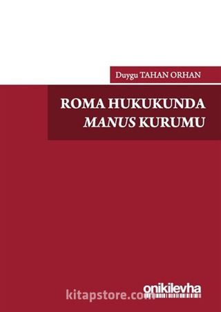 Roma Hukukunda Manus Kurumu