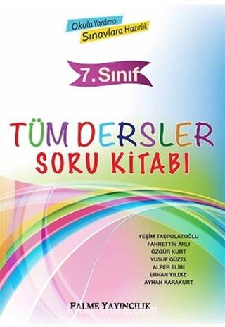 7.Sınıf Tüm Dersler Soru Kitabı