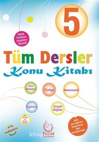 5. Sınıf Tüm Dersler Konu Kitabı