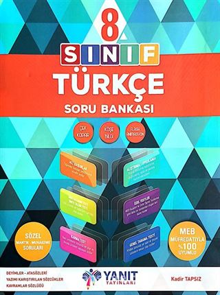 8. Sınıf Türkçe Soru Bankası