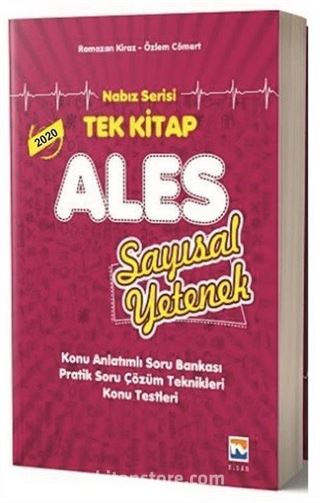 Nabız Serisi Tek Kitap ALES Konu Anlatımlı Soru Bankası Sayısal Yetenek