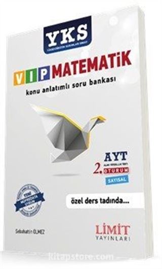 YKS-AYT 2. Oturum VIP Matematik Konu Anlatımlı Soru Bankası