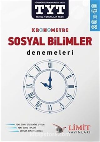 YKS-TYT Kronometre Sosyal Bilimler Denemeleri