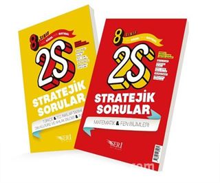 2S Stratejik Sorular (Matematik-Fen Bilimleri-Türkçe-T.C.İnkılap Tarihi-Din Kültürü ve Ahlak Bilgisi-İngilizce)