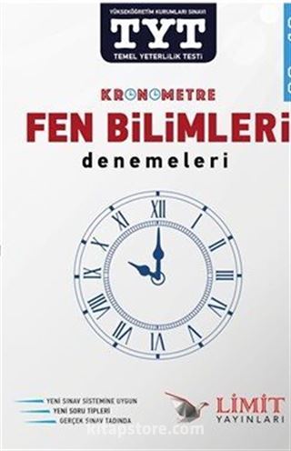 YKS-TYT Kronometre Fen Bilimleri Denemeleri