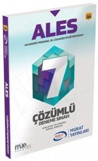 ALES 7 Çözümlü Deneme Sınavı (2065)