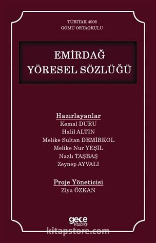 Emirdağ Yöresel Sözlüğü