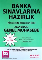 Banka Sınavlarına Hazırlık Üniversite Mezunları İçin Alan Bilgisi Genel Muhasebe