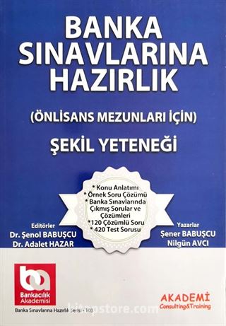 Banka Sınavlarına Hazırlık Önlisans Mezunları İçin Şekil Yeteneği