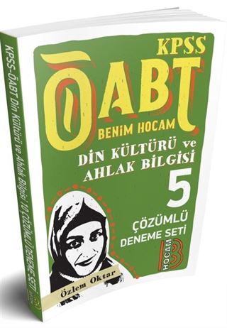 2018 ÖABT Din Kültürü ve Ahlak Bilgisi Öğretmenliği Tamamı Çözümlü 5 Deneme Sınavı