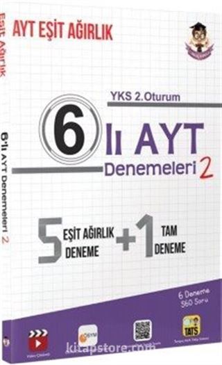 6'lı AYT Denemeleri Eşit Ağırlık