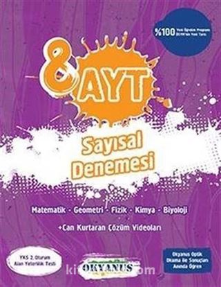 AYT 8' li Sayısal Deneme