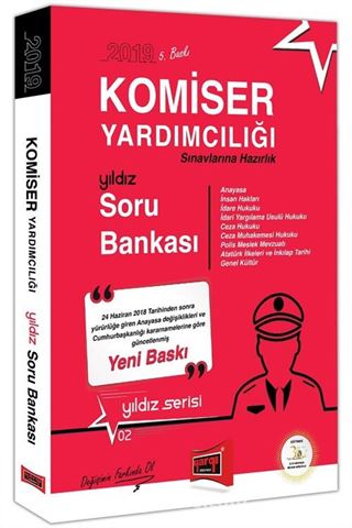 2019 Komiser Yardımcılığı Sınavlarına Hazırlık Yıldız Soru Bankası