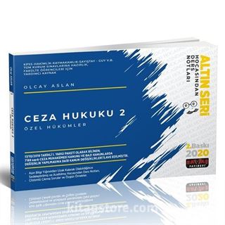 Ceza Hukuku 2 / Özel Hükümler Hocasından Ders Notları