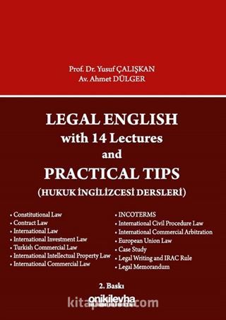 Legal English with 14 Lectures and Practical Tips