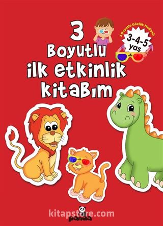 3 Boyutlu İlk Etkinlik Kitabım (3-4-5 Yaş)