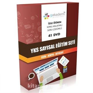 YKS Sayısal Görüntülü Eğitim Seti (41 Dvd)