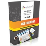 YKS Edebiyat Görüntülü Eğitim Seti (10 Dvd)