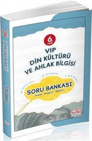 6.Sınıf Vip Din Kültürü ve Ahlak Bilgisi Soru Bankası