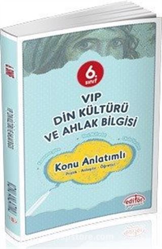 6.Sınıf Vip Din Kültürü ve Ahlak Bilgisi Konu Anlatımlı