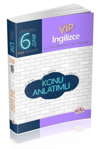 6.Sınıf Vip İngilizce Konu Anlatımlı