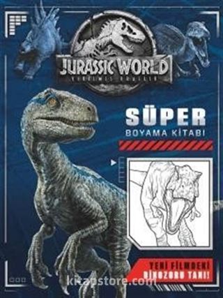 Jurassic World - Süper Boyama Kitabı