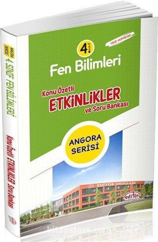 4. Sınıf Fen Bilimleri Konu Özetli Etkinlikler ve Soru Bankası