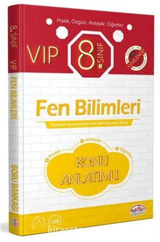 8. Sınıf Vip Fen Bilimleri Konu Anlatımlı