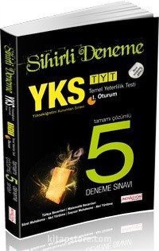 YKS TYT Sihirli Tamamı Çözümlü 5 Deneme Sınavı