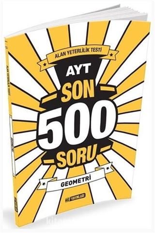 Ayt Son 500 Soru Geometri