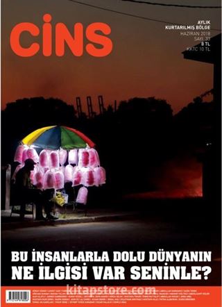 Cins Aylık Kültür Dergisi Sayı:33 Haziran 2018