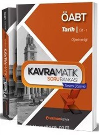 ÖABT Tarih Kavramatik Soru Bankası 2 Cilt (Tamamı Çözümlü)