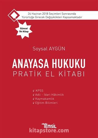 Anayasa Hukuku Pratik El Kitabı