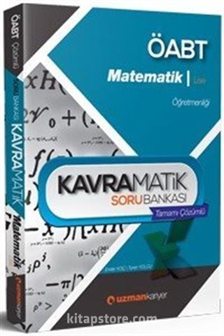 ÖABT Matematik (Lise) Kavramatik Soru Bankası (Tamamı Çözümlü)